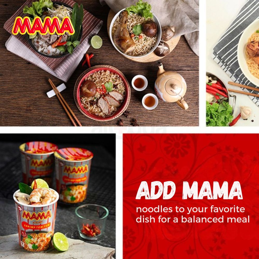 Mama Oriental Style Instant Noodles Hot Spicy Flavour 90gm Arogga Ltd
