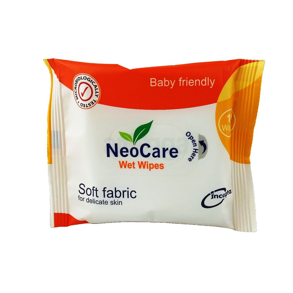 Neocare Wet Wipes 10's Pack  