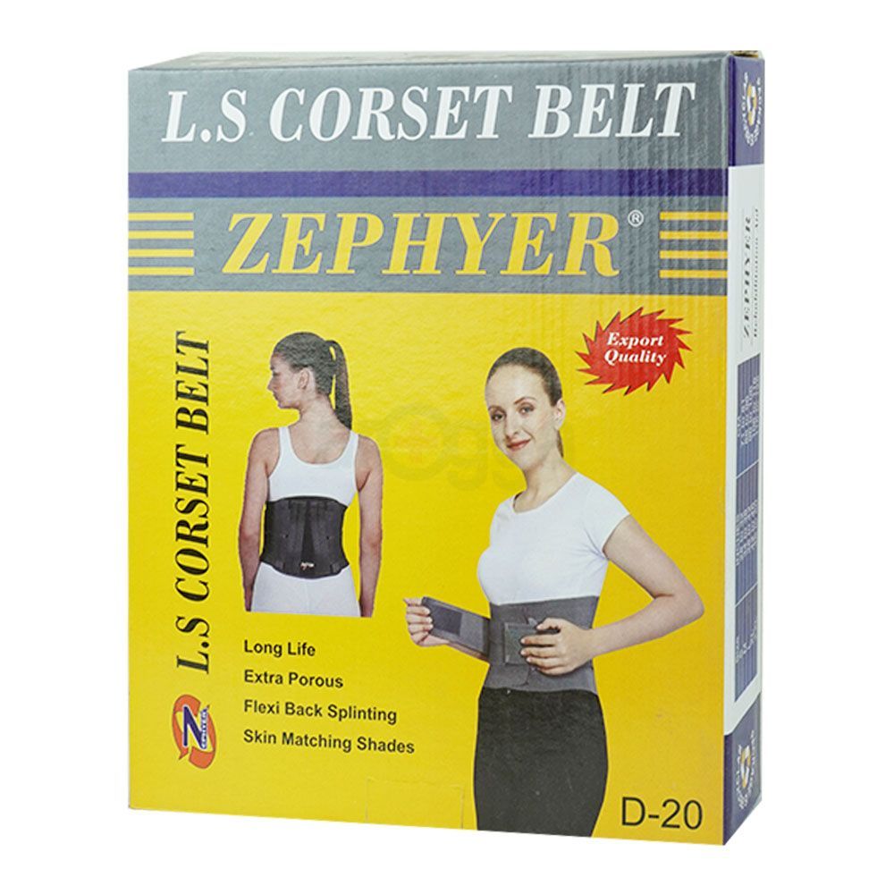 Lumber Corset Belt Contoured L.S. Support Belt For Back Pain XL (Zephyer)  