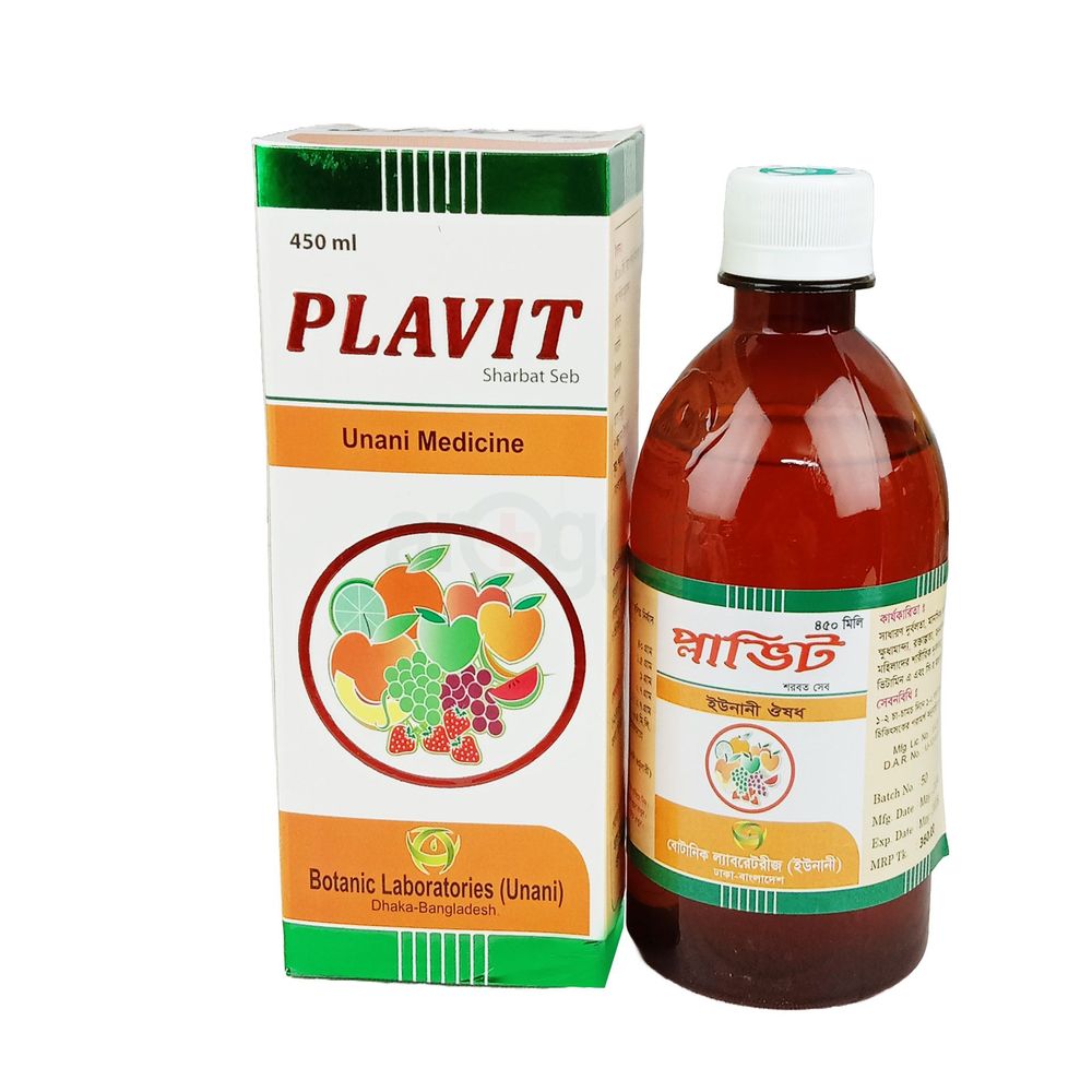 Plavit 450ml Syrup