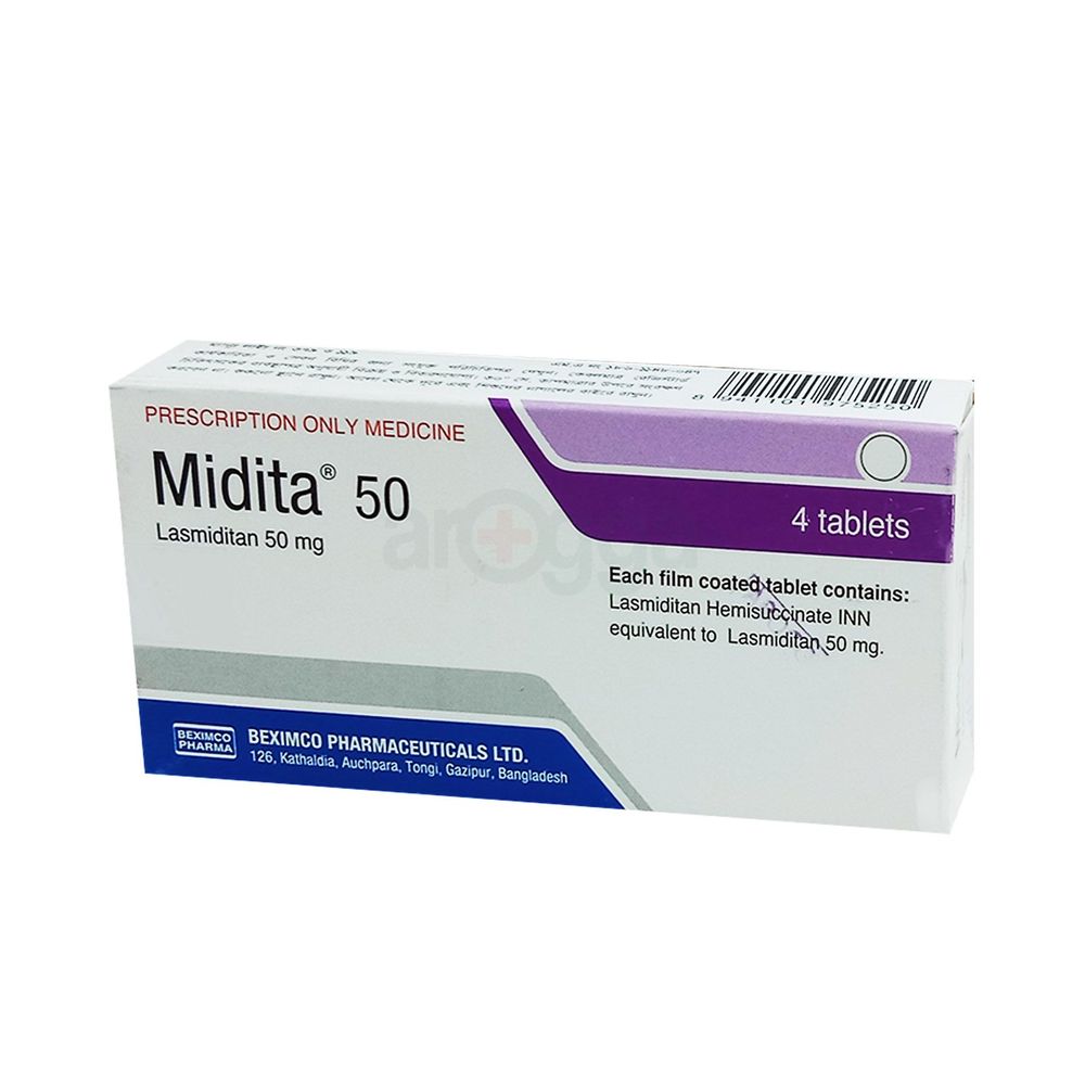 Midita 50mg Tablet