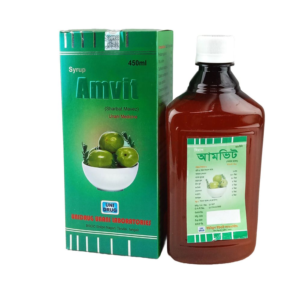 Amvit 450ml 450ml syrup