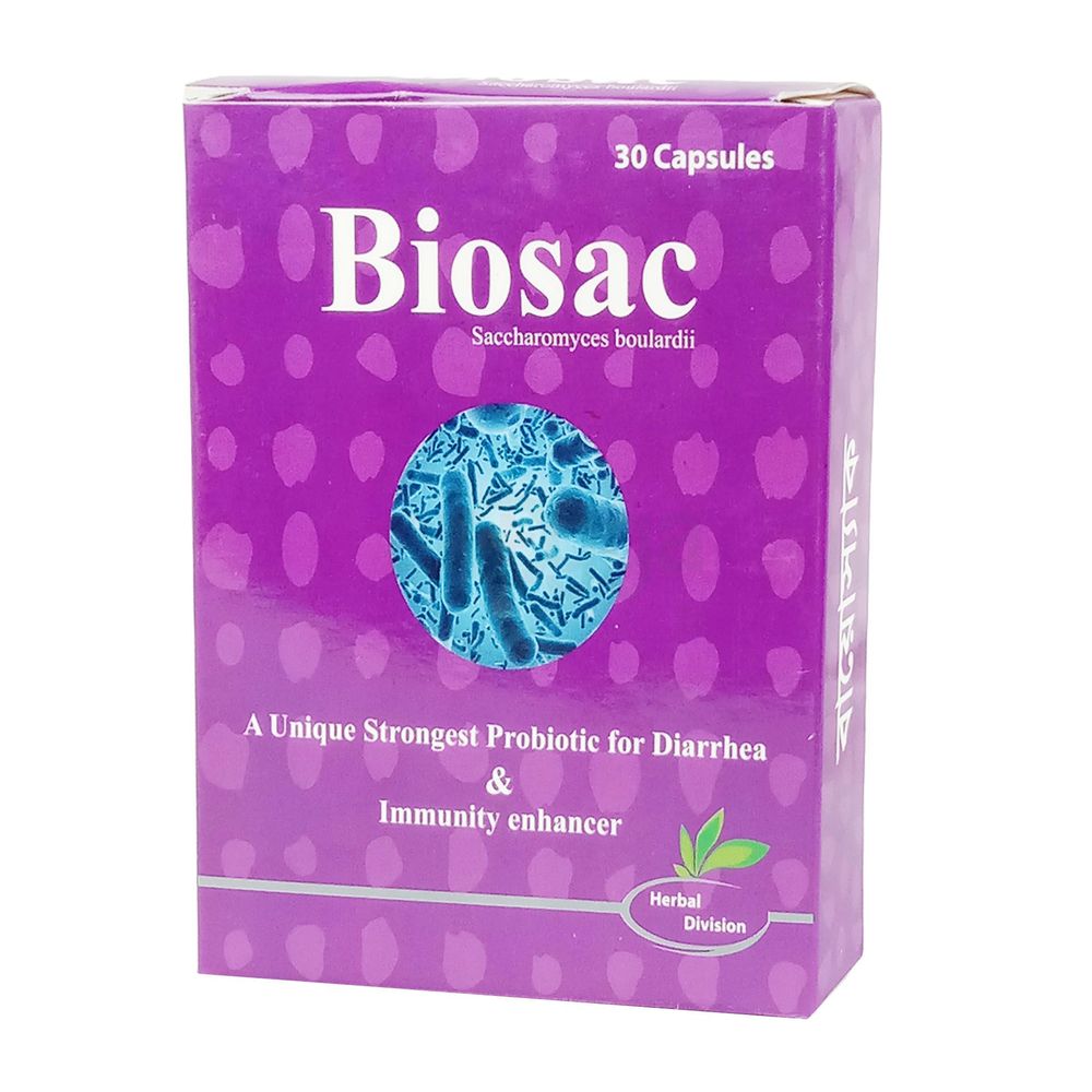 Biosac 250mg(5 billion CFU) Capsule