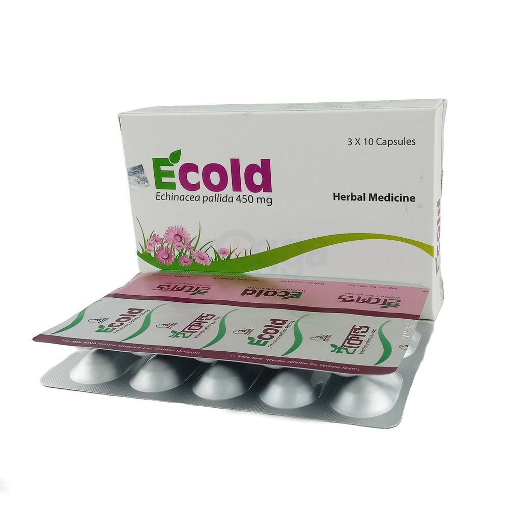 Ecold 450mg capsule