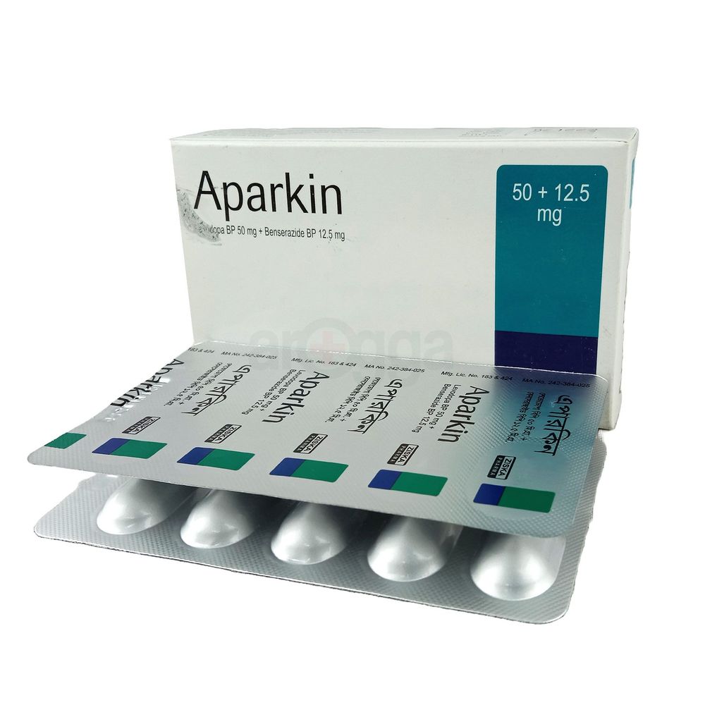 Aparkin 50mg+12.5mg Capsule