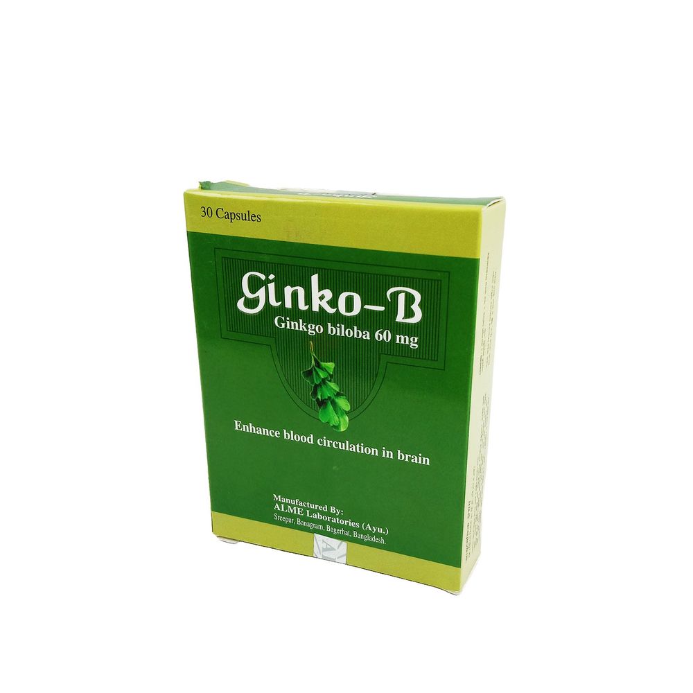 Ginko-B 60mg Capsule