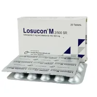 Losucon M 2 SR 2mg+500mg Tablet