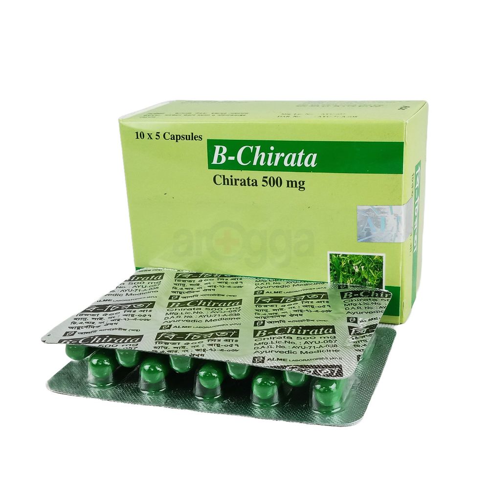 B-Chirata 500mg Capsule