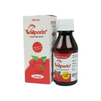 Valporin 100ml Syrup 200mg/5ml Syrup