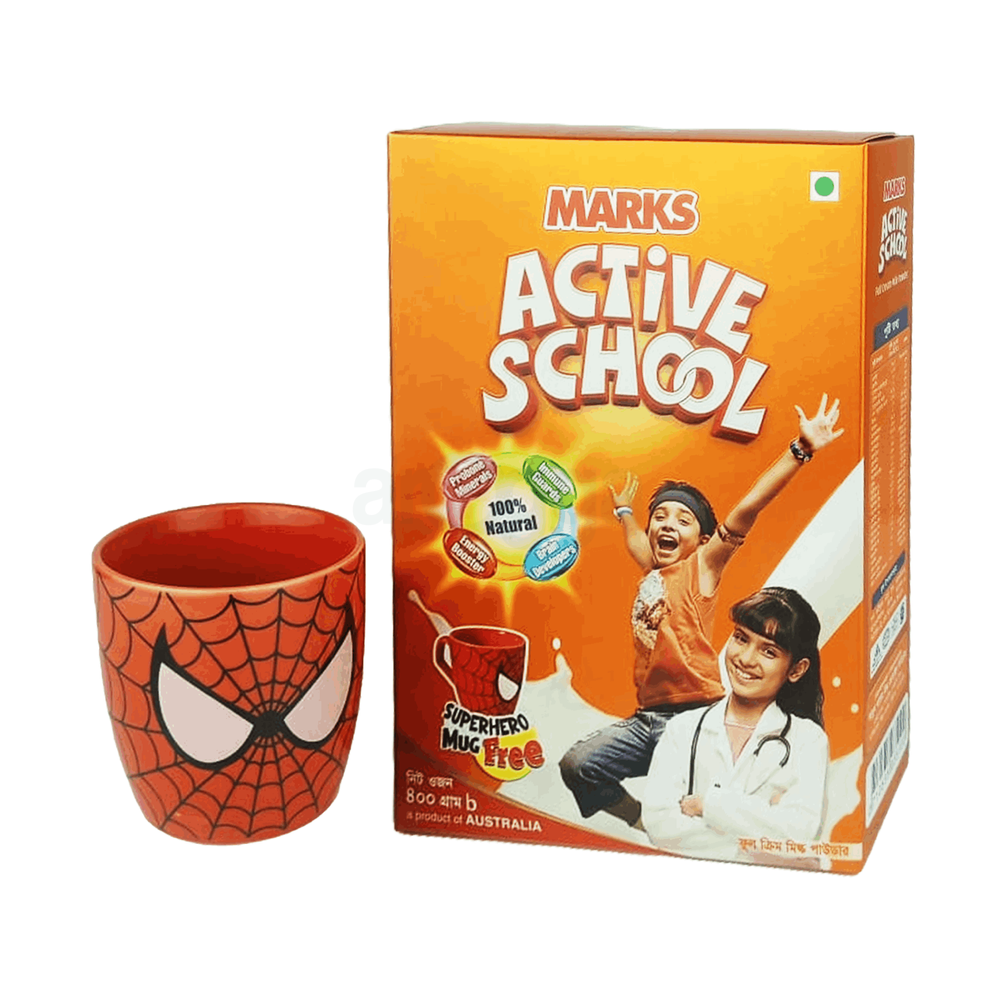 Marks Active School Milk Powder 400gm Pack  