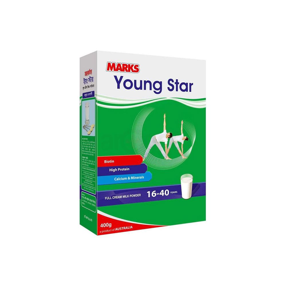 Marks Young Star Full Cream Milk Powder 400g  