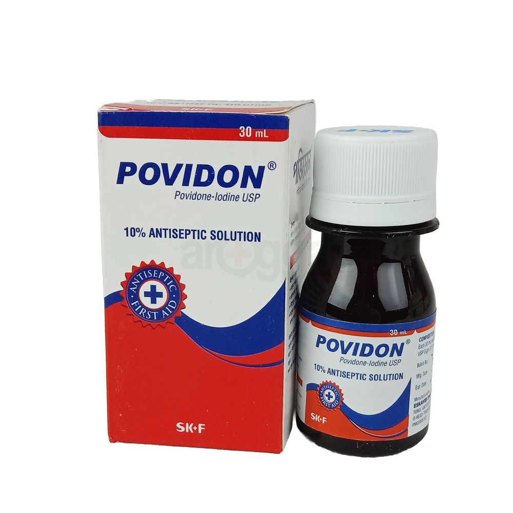 Povidon 30ml 10% Topical Solution