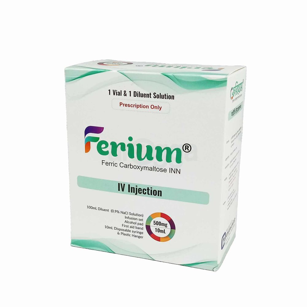 Ferium 500mg/10ml Injection