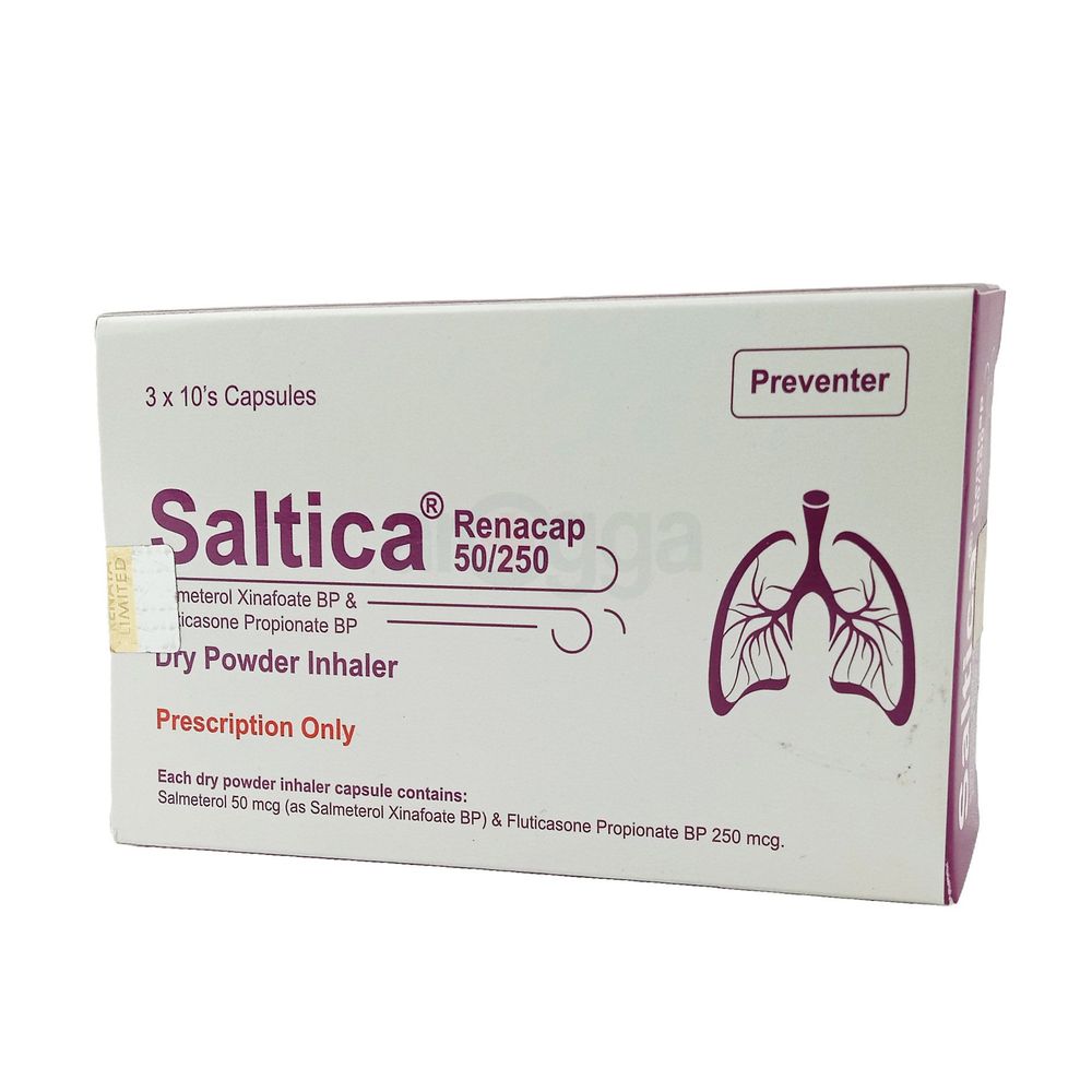 Saltica 50/250 Renacap 50mcg+250mcg Capsule