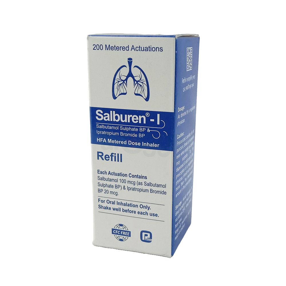 Salburen-I Refill 20mcg+100mcg/puff Inhaler