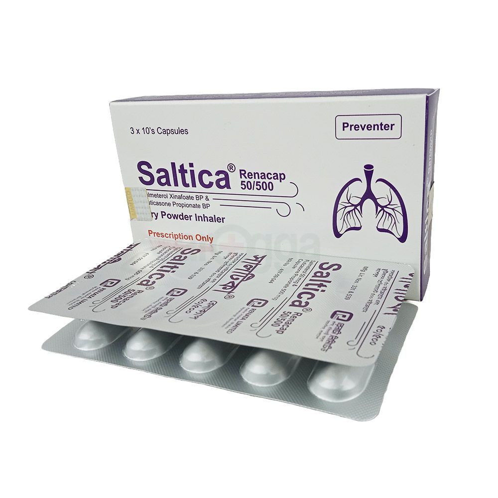 Saltica 50/500 Renacap 50mcg+500mcg Capsule