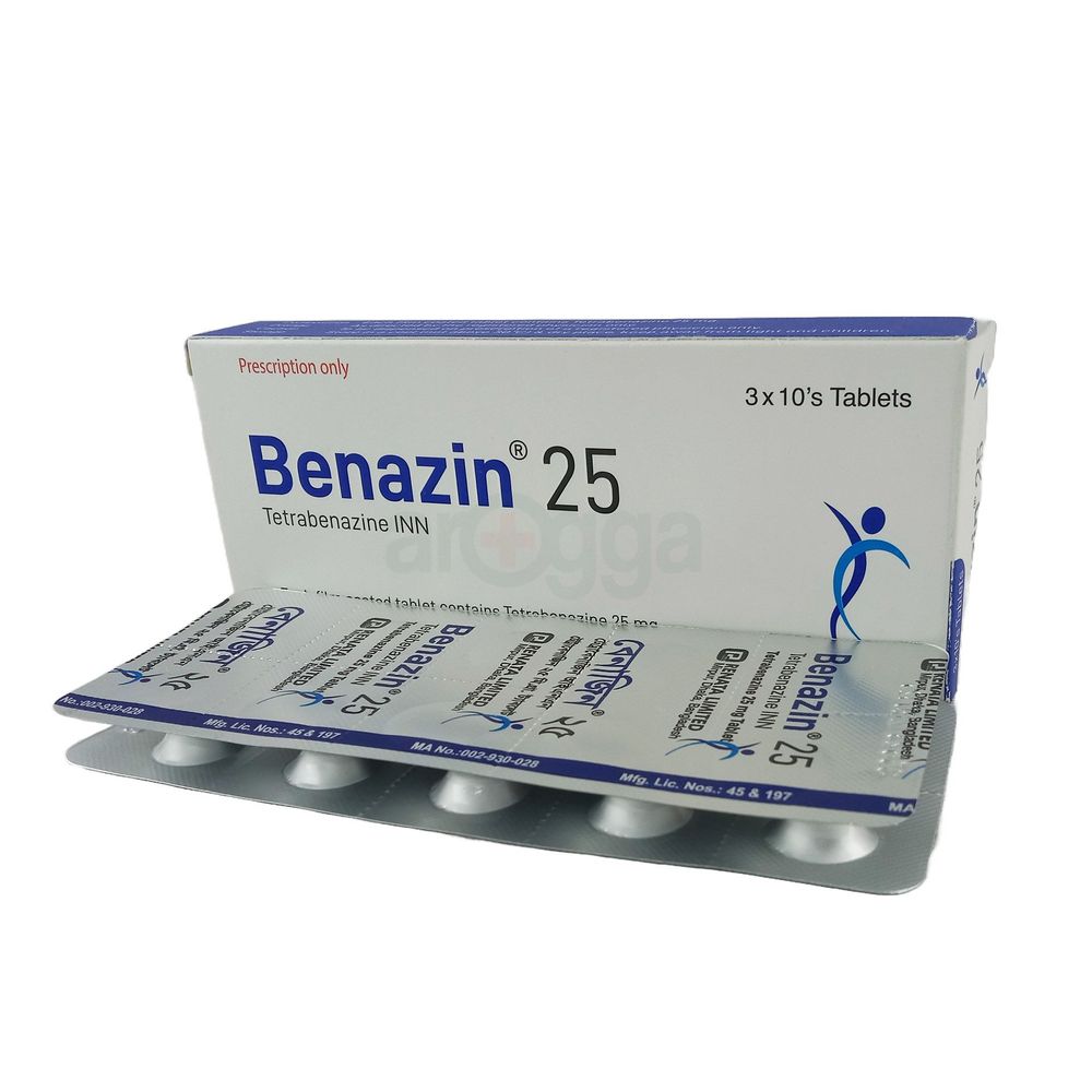 Benazin 25mg Tablet