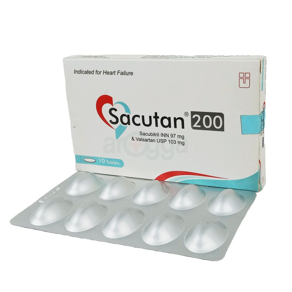 Sacutan 200 97mg+103mg Tablet