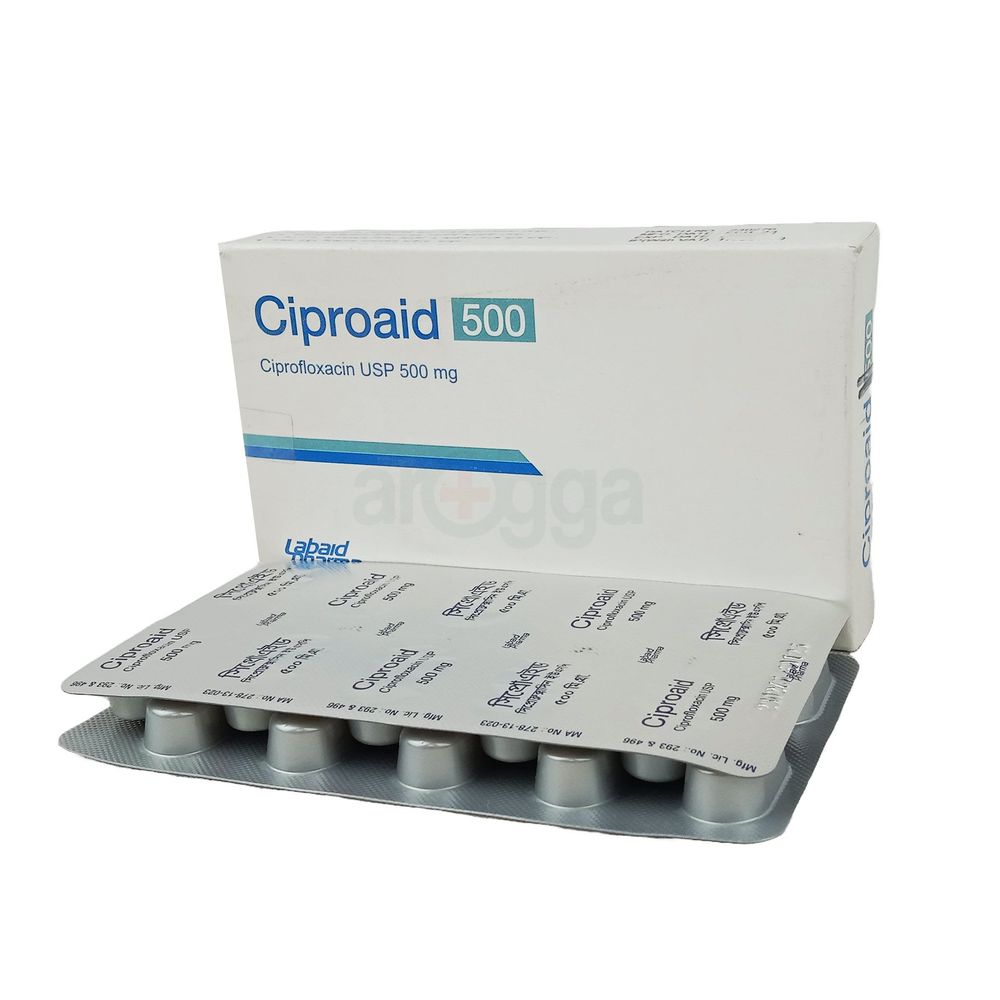 Ciproaid-500mg Tablet