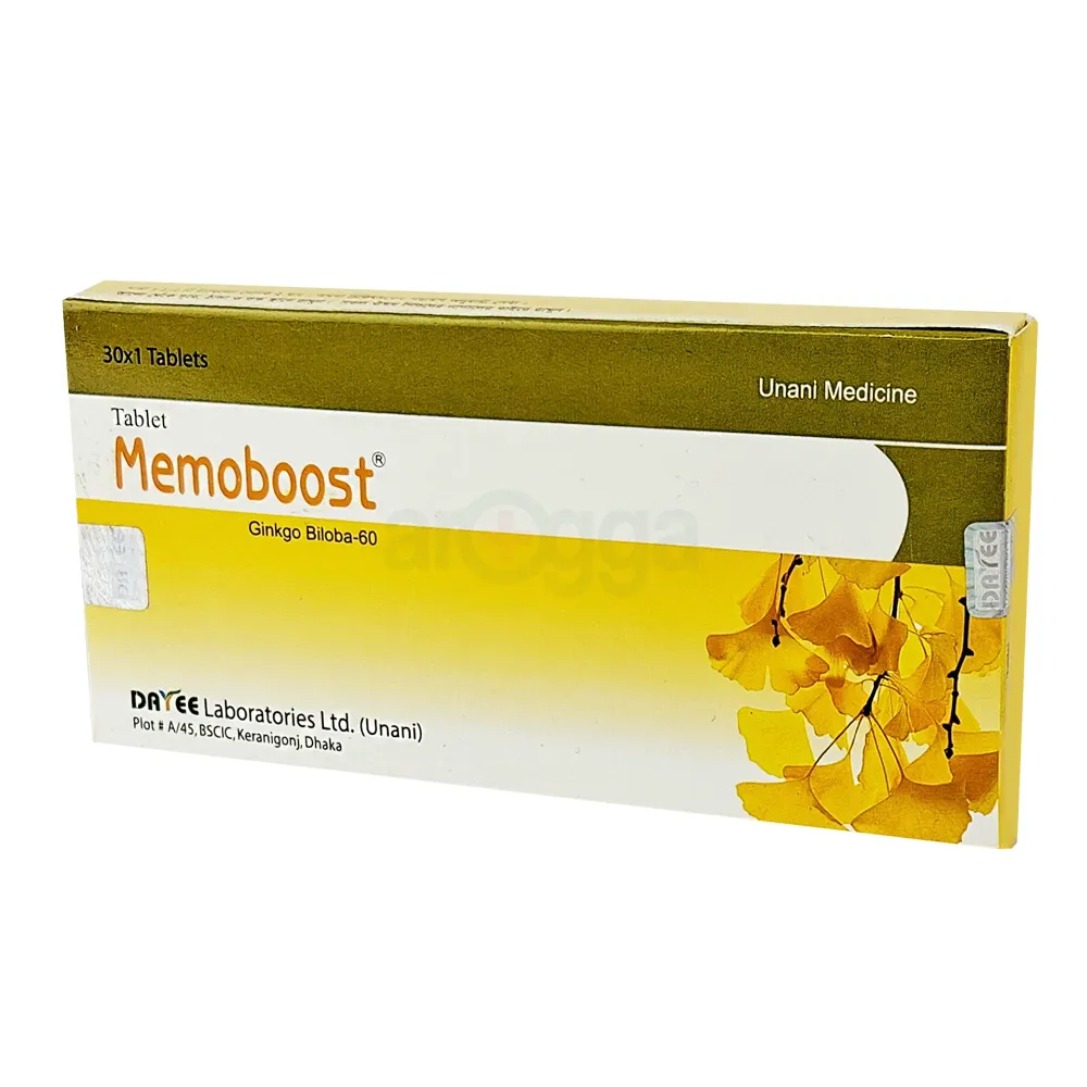 Memoboost 60mg tablet