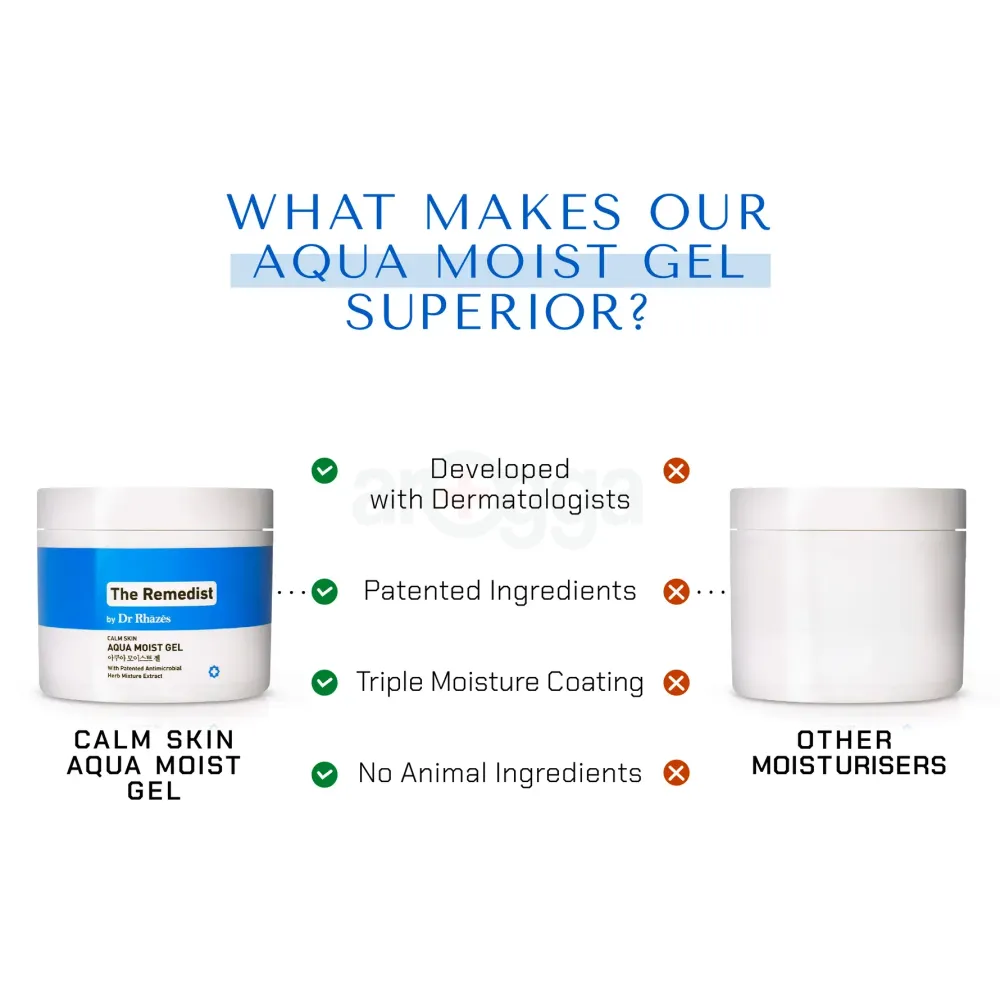 The Remedist by Dr Rhazes Aqua Moist Gel 125g  