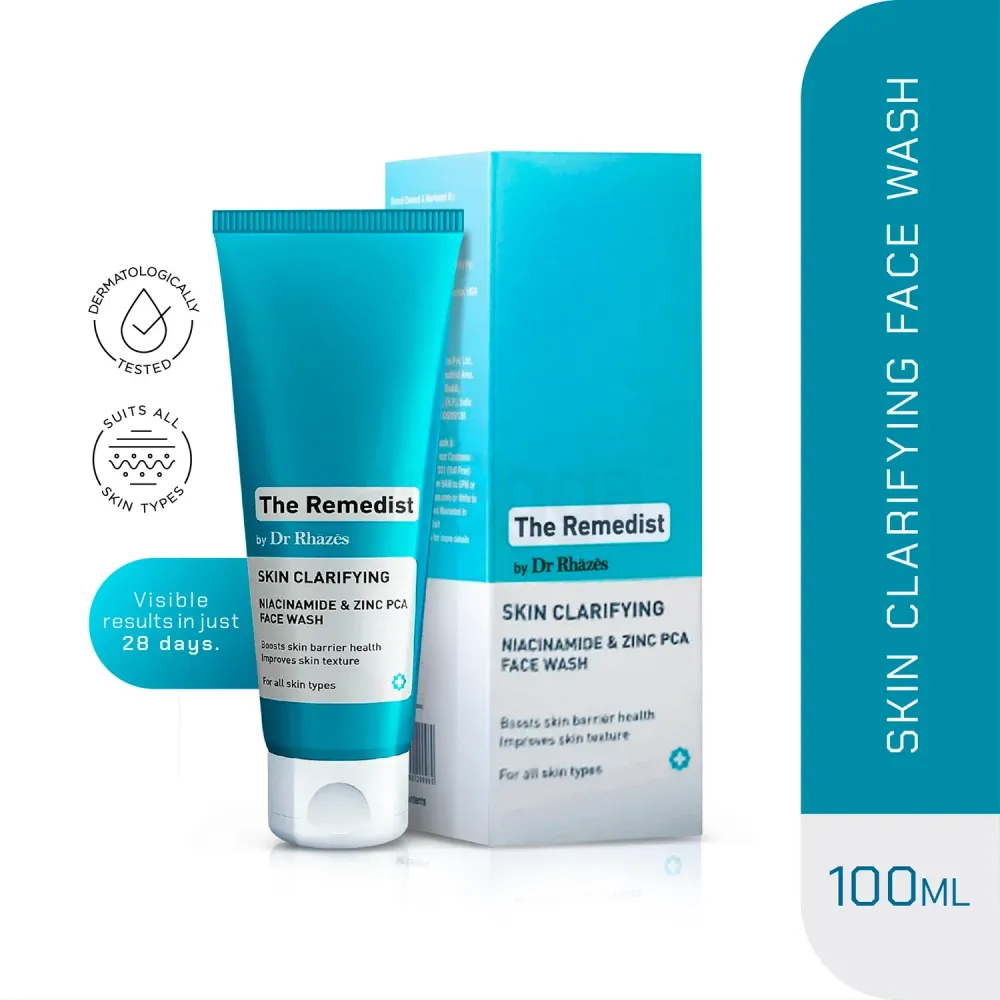 The Remedist by Dr Rhazes Skin Clarifying Niacinamide & Zinc PCA Facewash  