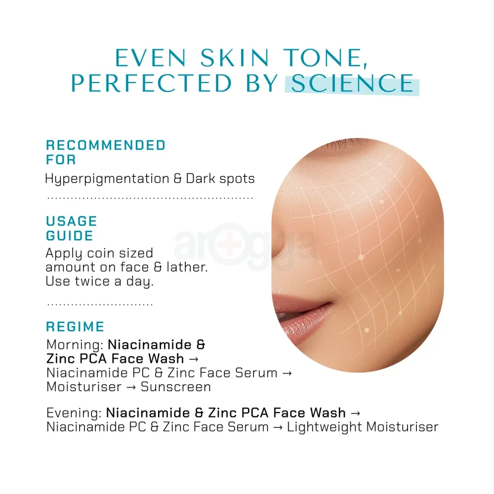 The Remedist by Dr Rhazes Skin Clarifying Niacinamide & Zinc PCA Facewash  