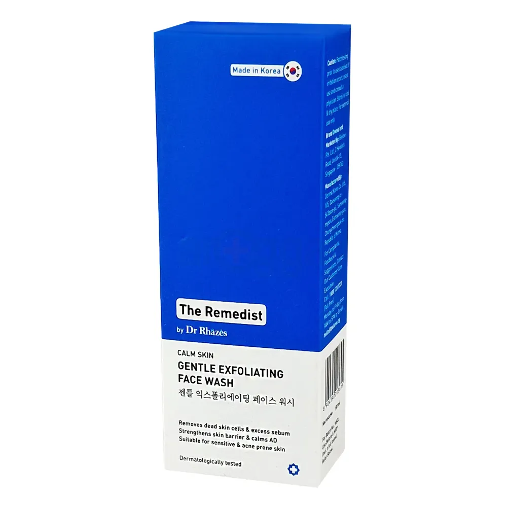 The Remedist by Dr Rhazes Gentle Exfoliating Facewash 100ml  