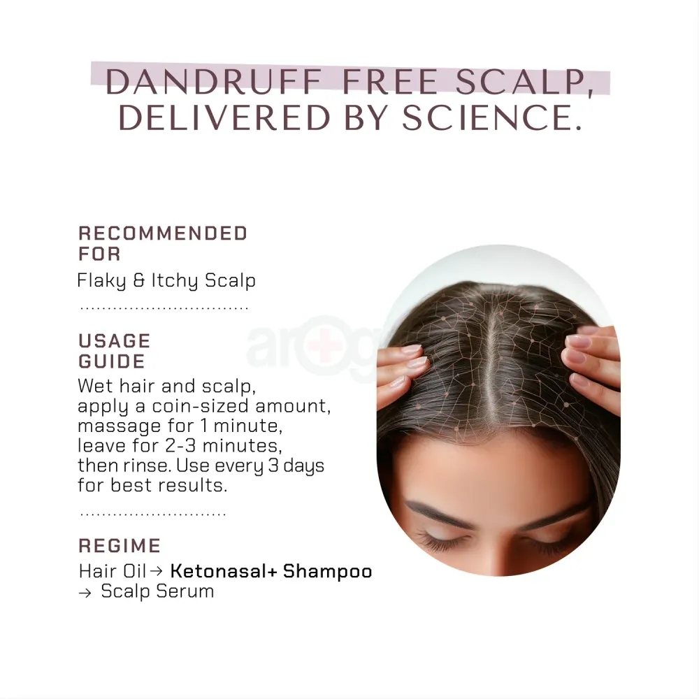 The Remedist by Dr Rhazes Ketonasel+Anti Dandruff Shampoo  