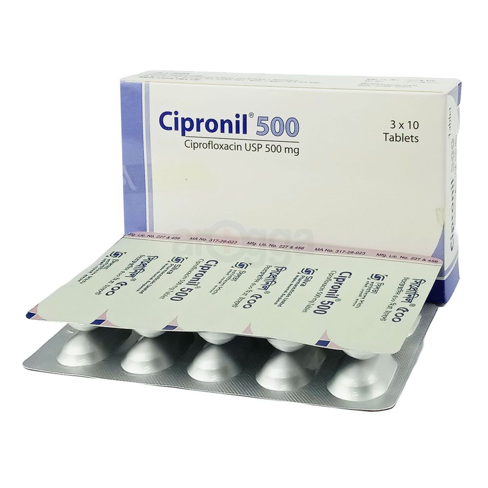 Cipronil 500mg Tablet