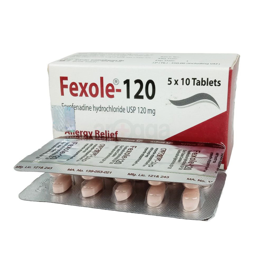 Fexole 120mg Tablet