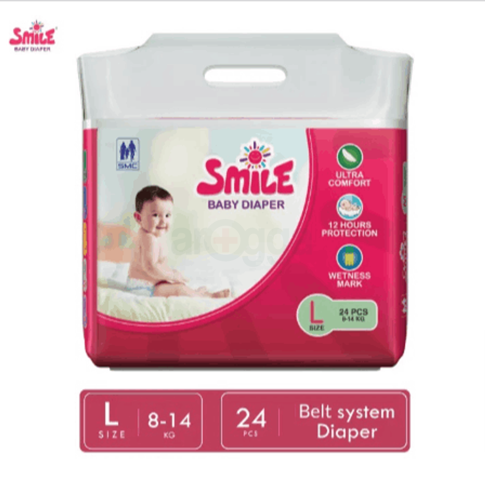 Smile Baby Belt Diaper L 24's Pack  