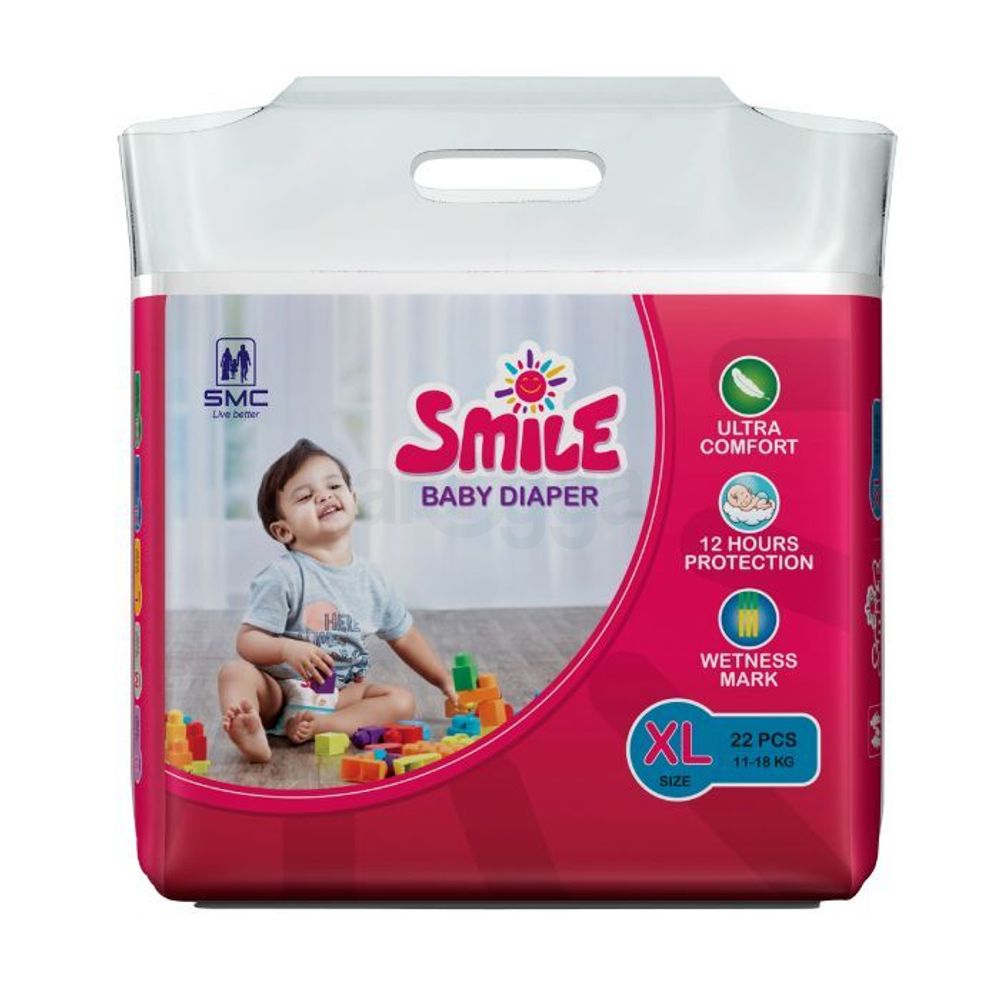 Smile Baby Belt Diaper XL (22's Pack)  