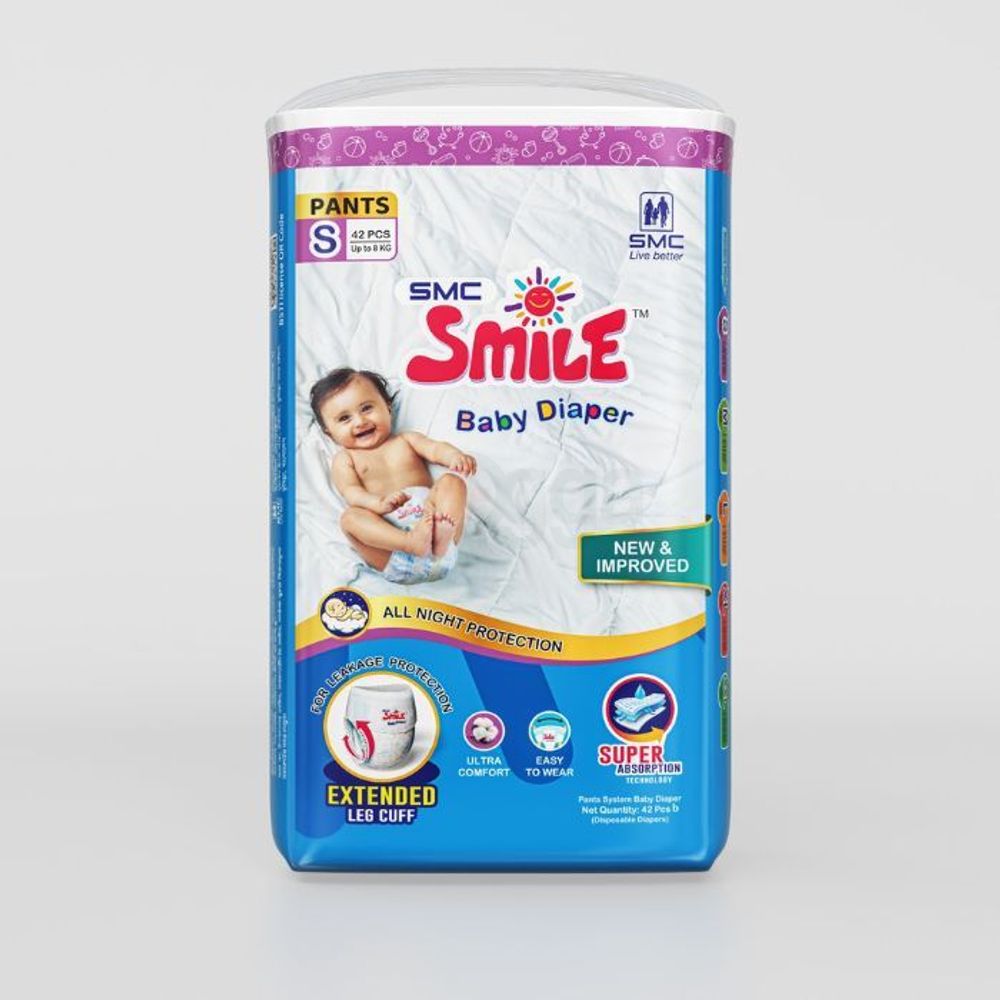 Smile Baby Pants Diaper 42's Pack  