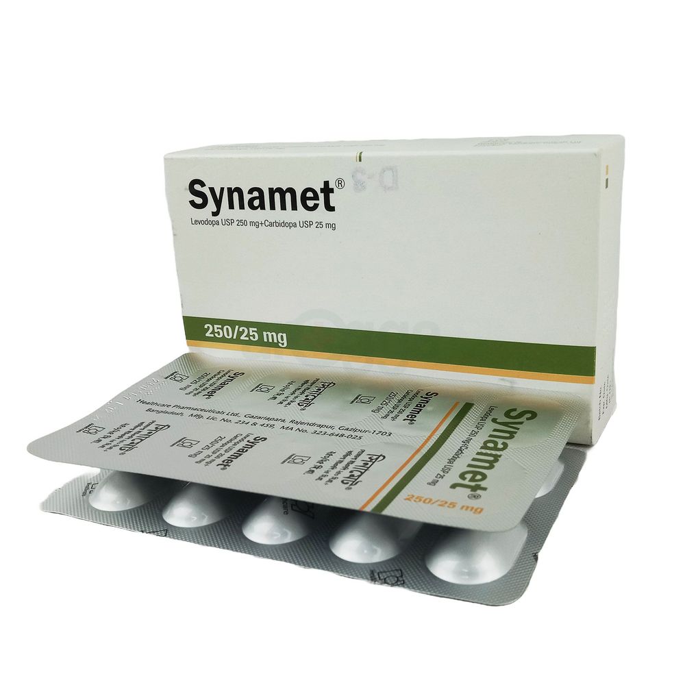 Synamet 275 25mg+250mg Tablet