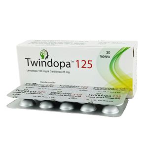 Twindopa 125mg+100mg Tablet