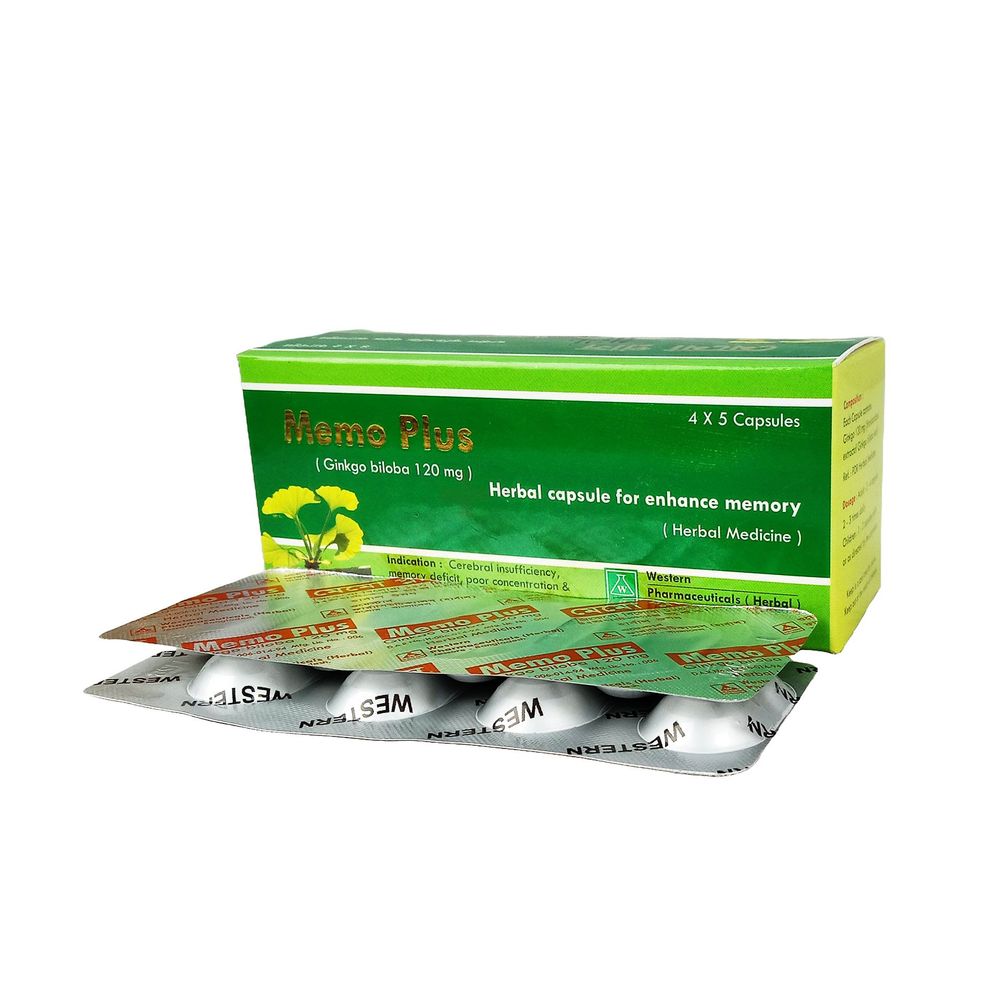 Memo Plus 120(Ginkgo Biloba)  