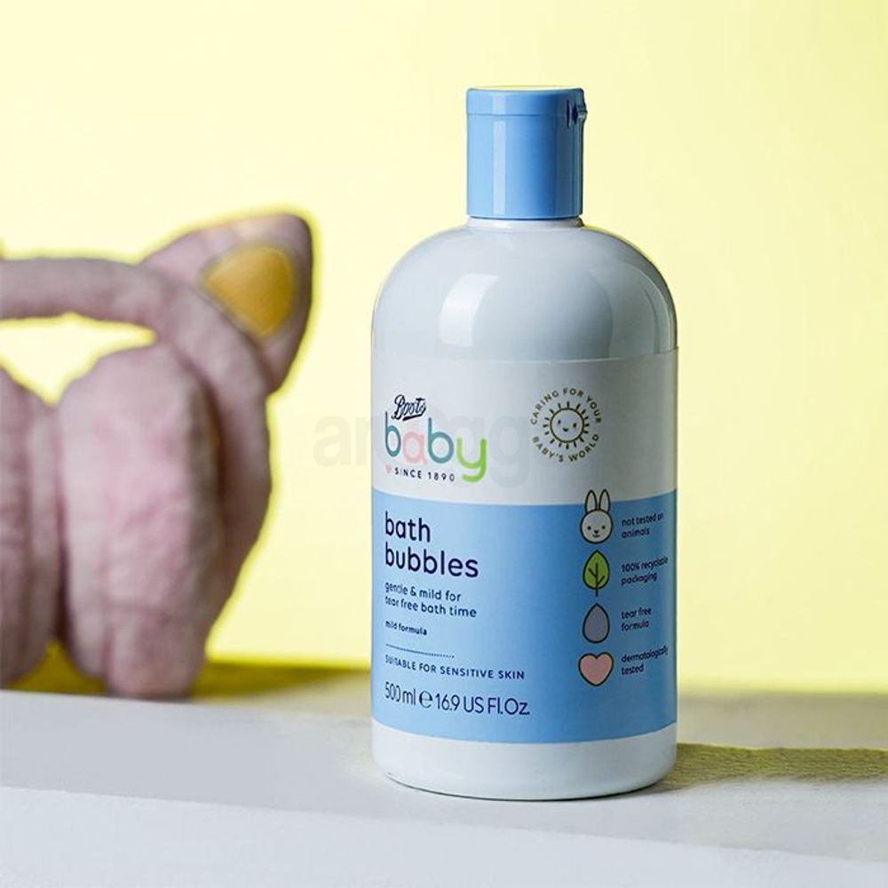 Boots Baby Bath Bubbles 500ml  