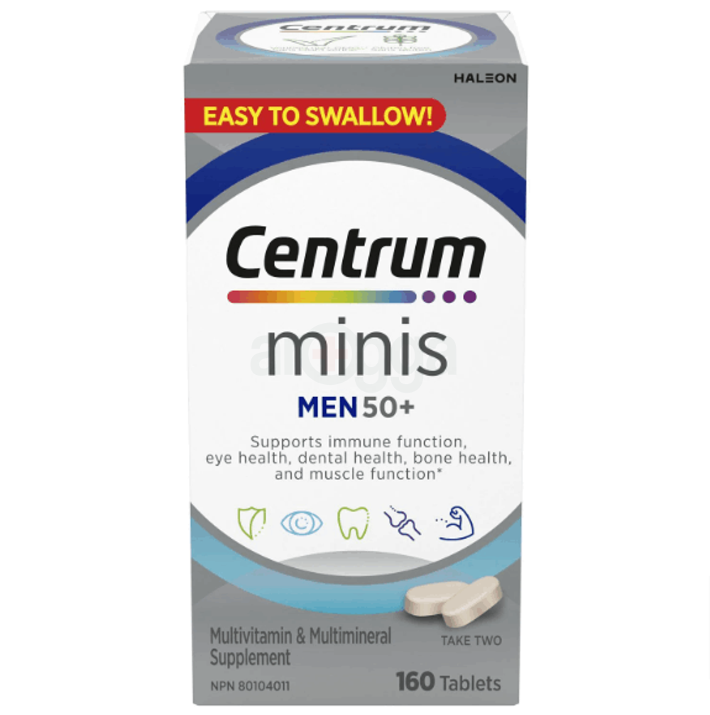 Centrum Minis Men 50+ Multivitamin 160 Tablets  Tablet