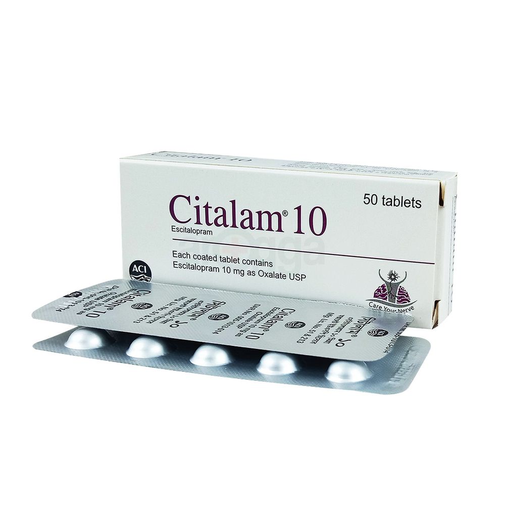 Citalam 10mg Tablet