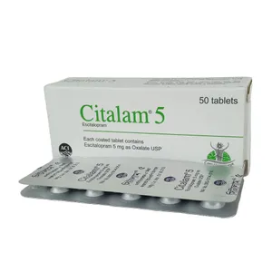 Citalam 5mg Tablet