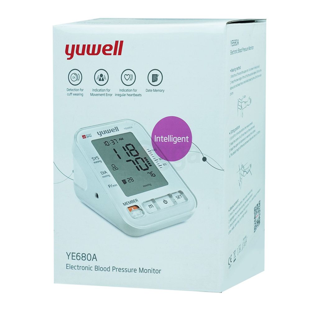 Digital Blood Pressure Monitor YE680A (Yuwell)  