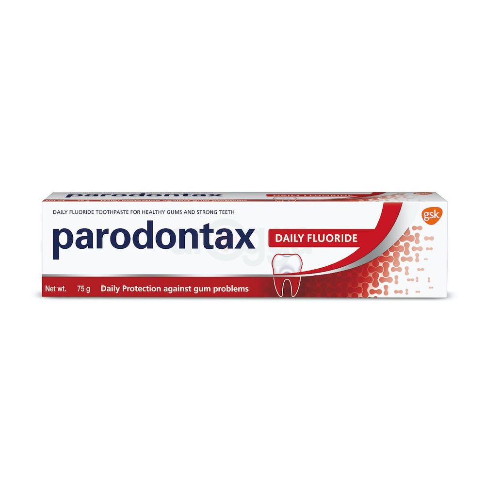 Parodontax Daily Fluoride Toothpaste For Daily Protection Against Gum Problems 75g  