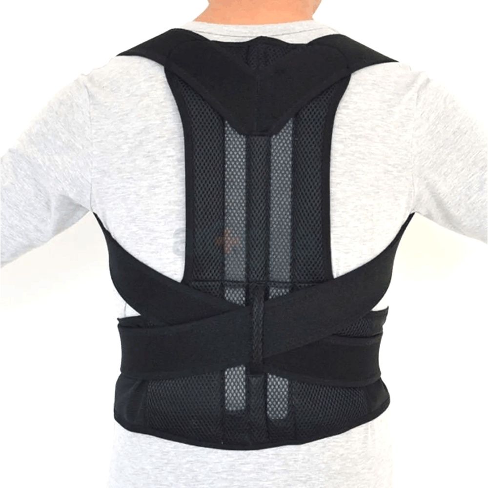 COMFORT Taylor Brace Back Posture Corrector Braces and Shoulder Support Belt (M)  