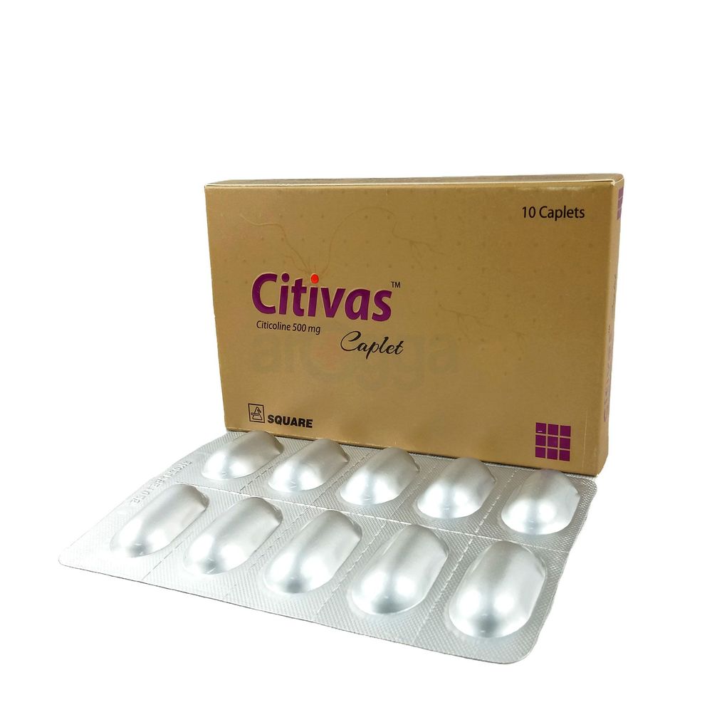 Citivas Caplet 500mg Tablet