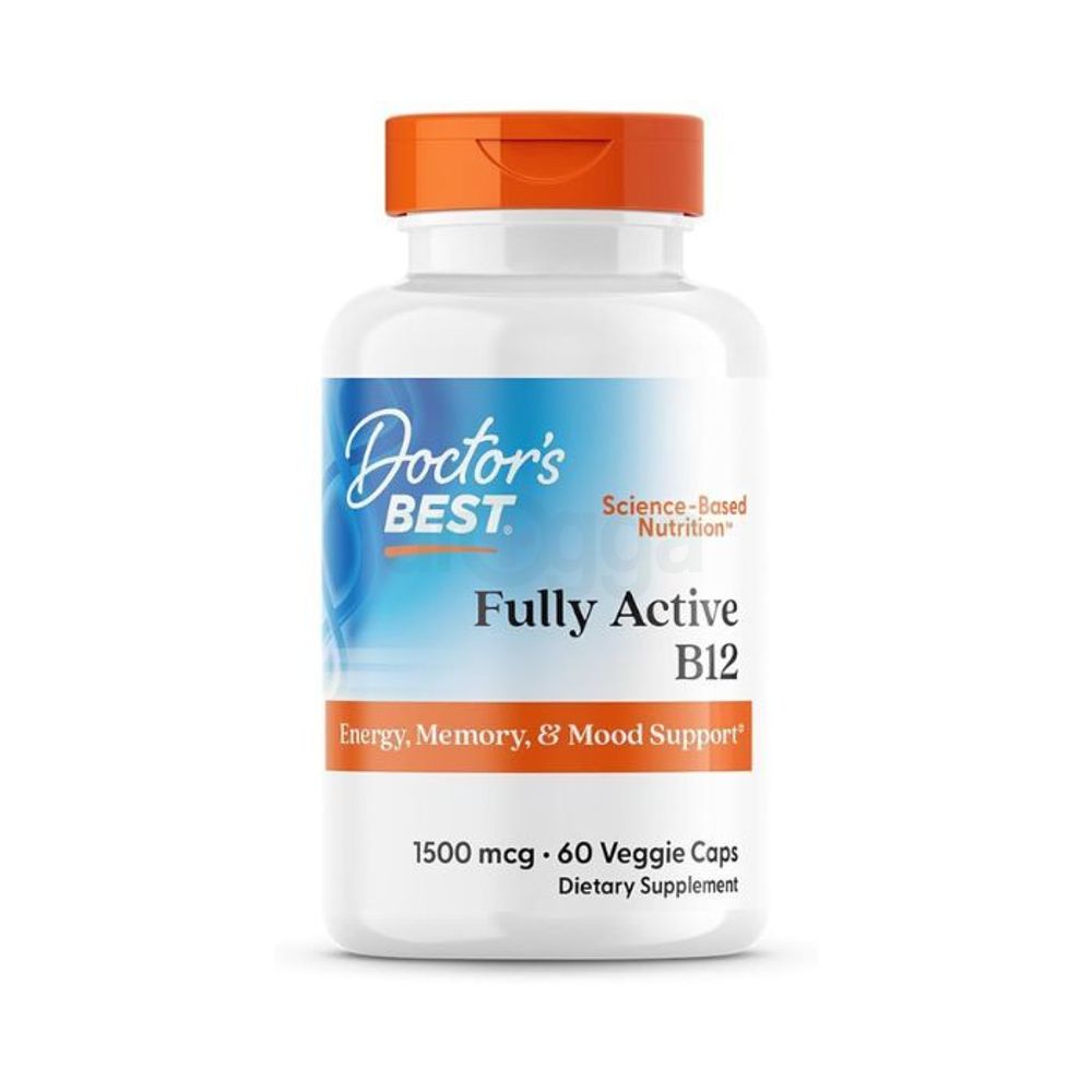 Doctor's Best Fully Active B12 Non-GMO Vegan Gluten Free Supports Healthy Memory Mood And Circulation  