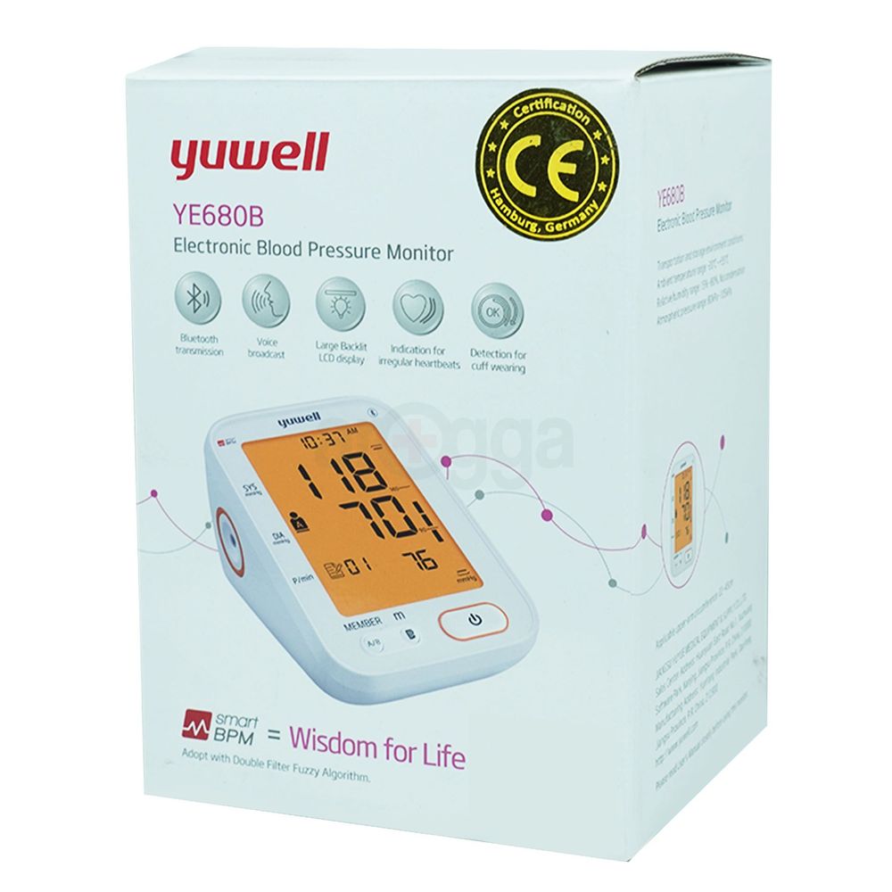 Digital Blood Pressure Monitor YE680B (Yuwell)  