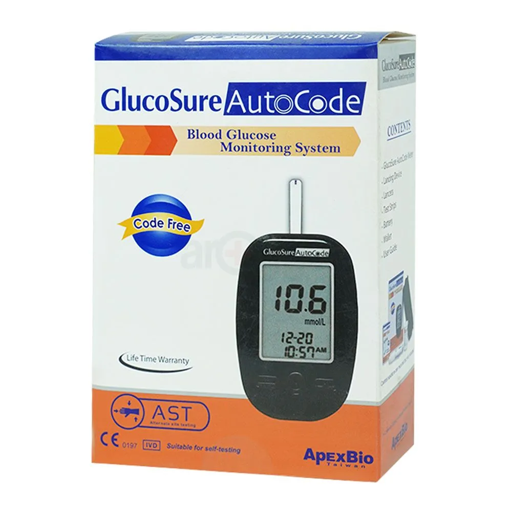 GlucoSure Auto Code Blood Glucose Test Monitor  