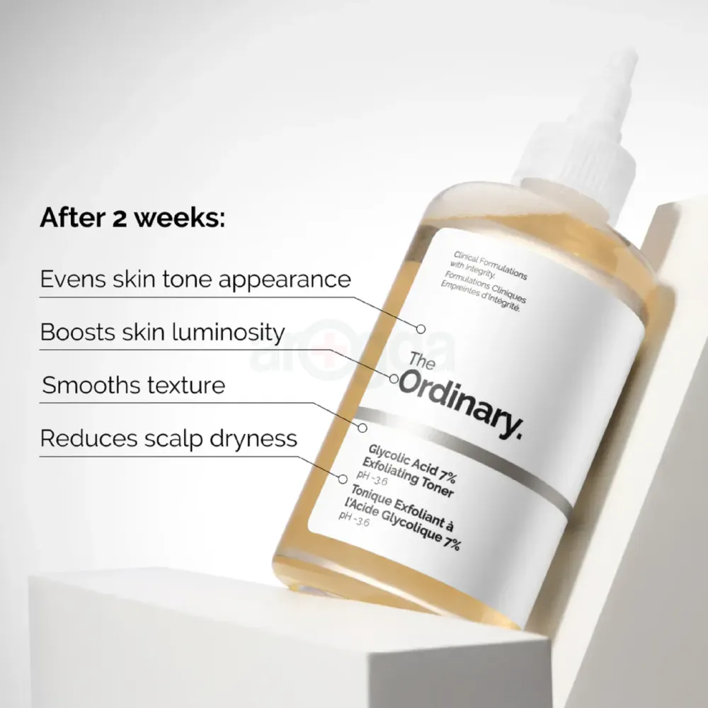 The Ordinary Glycolic Acid 7% Exfoliating Toner (Previously Glycolic Acid 7% Toning Solution) 240ml  