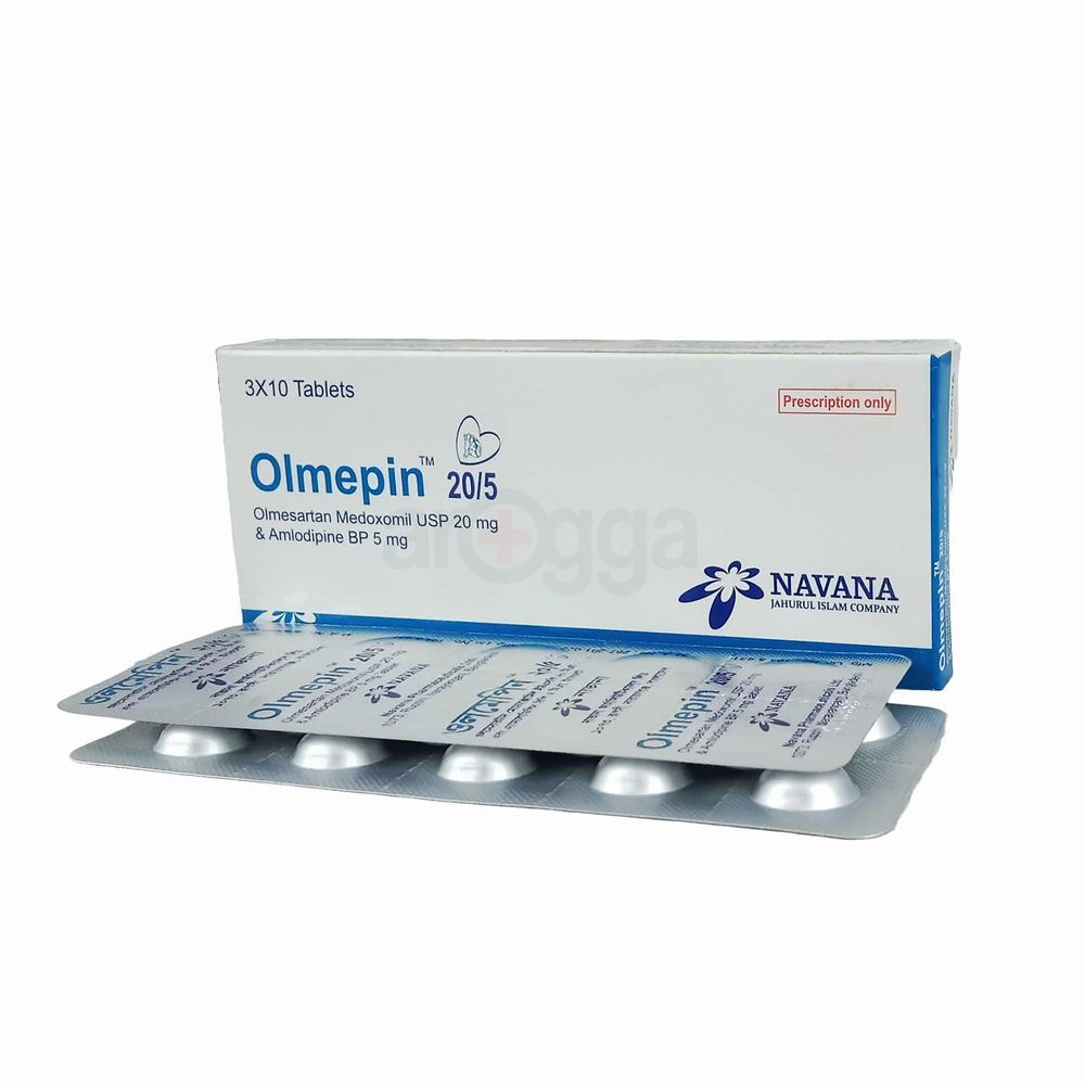 Olmepin 5/20 5mg+20mg Tablet